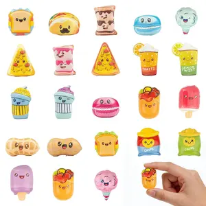 24 Piece Animal Soft Foam Toy Set, Slow Bounce Foam Toys, Easter Egg Filler, Classroom Rewards Party Gifts, Zoo Theme Pinata Fillers