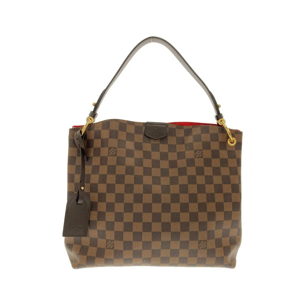 Pre-owned Louis Vuitton Canvas Shoulder Bags Graceful Damier Shoulder Bag