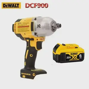 DEWALT DCF900 Impact Wrench 1/2" Inch High Torque 20V Brushless Cordless with Hog Ring Anvil for Professionals & DIY Tasks