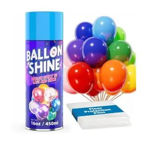 16 oz Balloon Shine Spray – Instant Gloss for Latex Balloons, Long-Lasting Shine for Party, Wedding & Outdoor Decorations