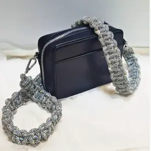 2XTRA Silver Bling Purse Strap