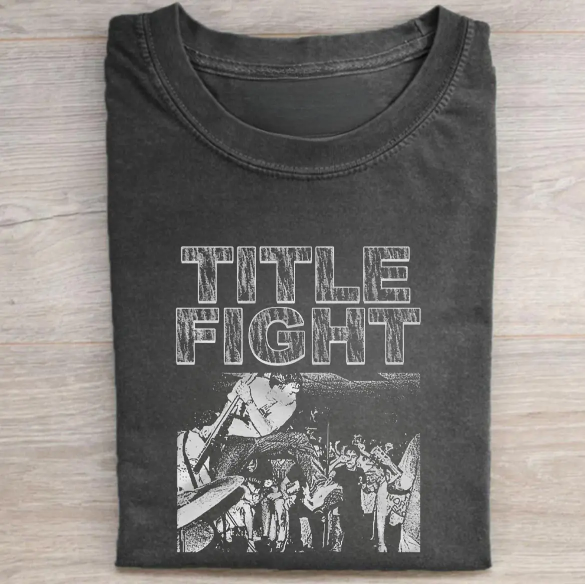 Vintage Title Fight DARK Band Graphic Tee - Title Fight Merch - Short Sleeve Graphic T-shirt - Vintage 90s Graphic Clothing - Gift Shirt - Music Tour Shirt Gift - Top Menswear Womenwear Streetwear
