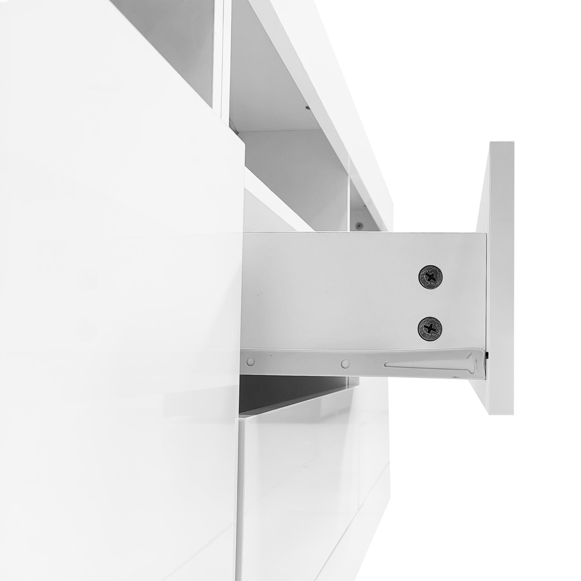 TV wardrobe TV low Board with LED lighting and smart app control, 160*35*60cm TV table living room cabinets high gloss hanging TV wardrobe TV low Board with LED lighting and smart app control, 160*35*60cm TV table living room cabinets high gloss hanging