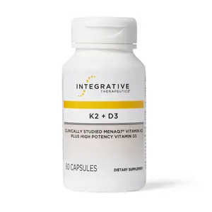 Integrative Therapeutics K2+D3, 60 Capsules