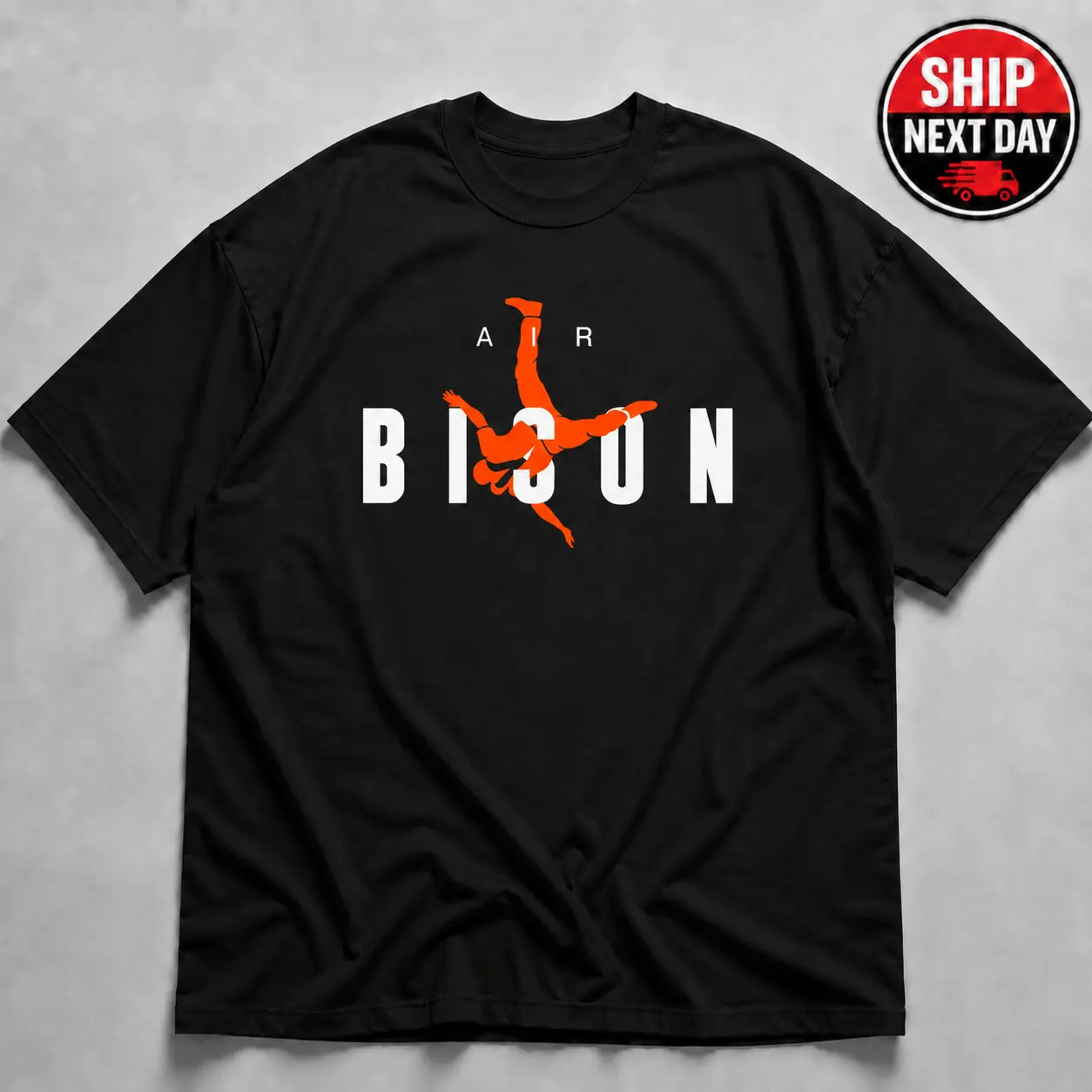 Air Bison Yellowstone Shirt, Bison Takeoff Graphic Tee, National Park Vacation T-Shirt, Camping Trip Gift For Him