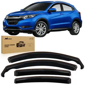 Nilight in-Channel Rain Guards for Honda HR-V 2016 2017 2018 2019 2020 2021 2022, Vent Window Visors, Original Window Deflectors-4PCS Car Accessories Vehicle  dealsforyoudays