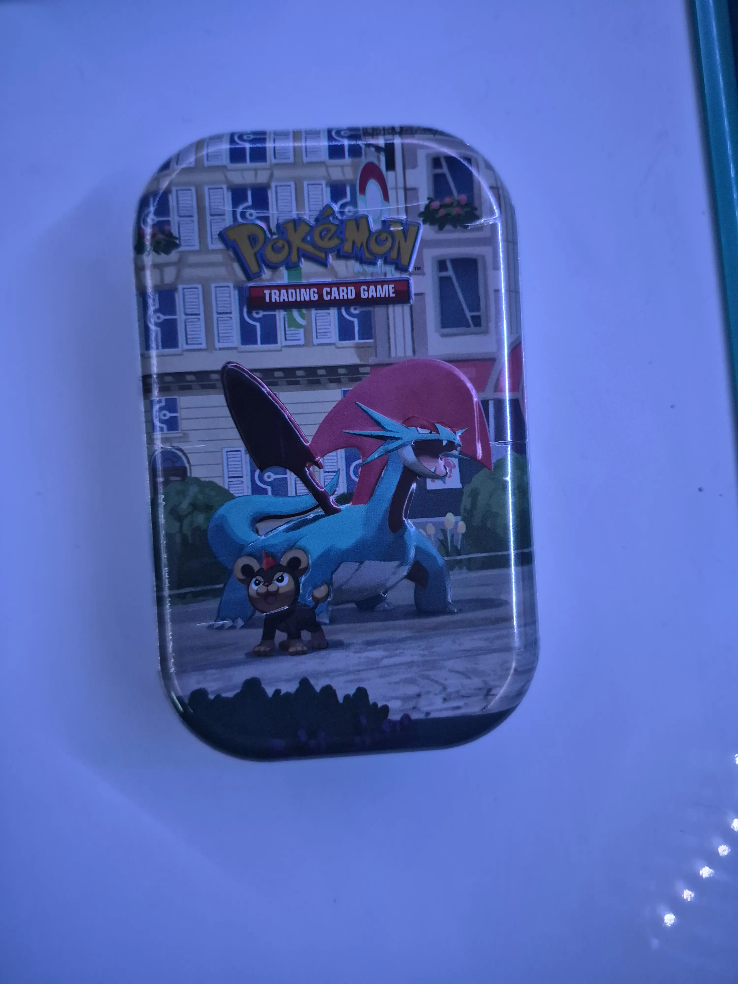 TCG Lumiose City Mini Tin - Non-Sports Trading Card Collectible Accessory