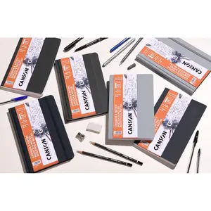 Canson Graduate Sketch & Note Books - Available in Multiple Colors, Ideal for Academic Use