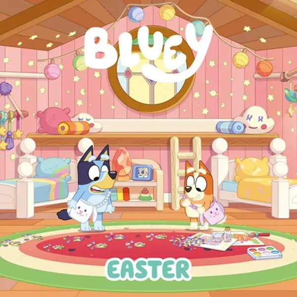 Bluey: Easter Children's Literature & Art Book - Licensed Official, Based on Animated Series, Features Bingo, Penguin Young Readers Licenses, Paperback, 7.8" H x 7.8" L x 0.2" W, English, None