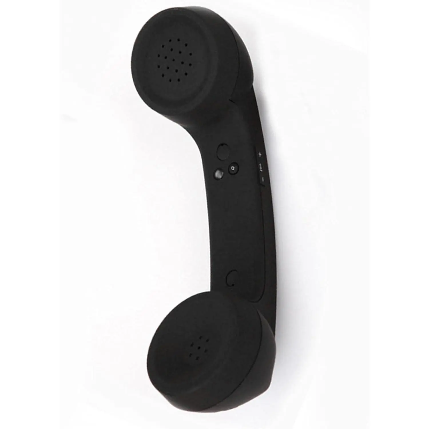 Cordless Telephone Handset, Retro  Mobile Phone Telephone Handset Receivers Headphones  Proof Stereo Convenient Call Cell Phone(Black)