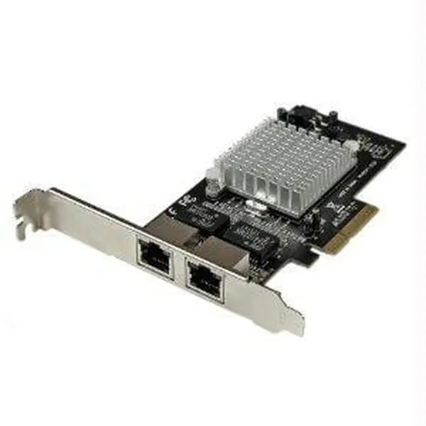 Startech ST2000SPEXI PCI Express 2 Port GbE Network Card, Gigabit Ethernet Server Adapter for Workstations, Client-Server Systems