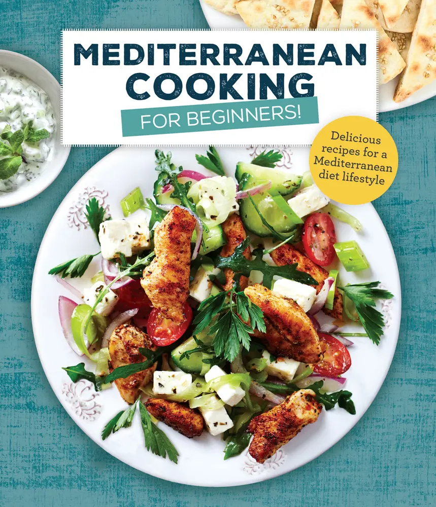 USED Book - Mediterranean Cooking for Beginners: Delicious Recipes for a Mediterranean Diet Lifestyle by Publications International Ltd (Hardcover) - english