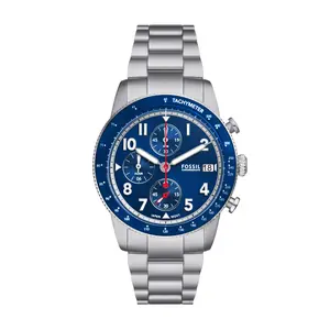 Fossil Men's Sport Tourer Chronograph, Stainless Steel Watch Fossil Men's Sport Tourer Chronograph, Stainless Steel Watch