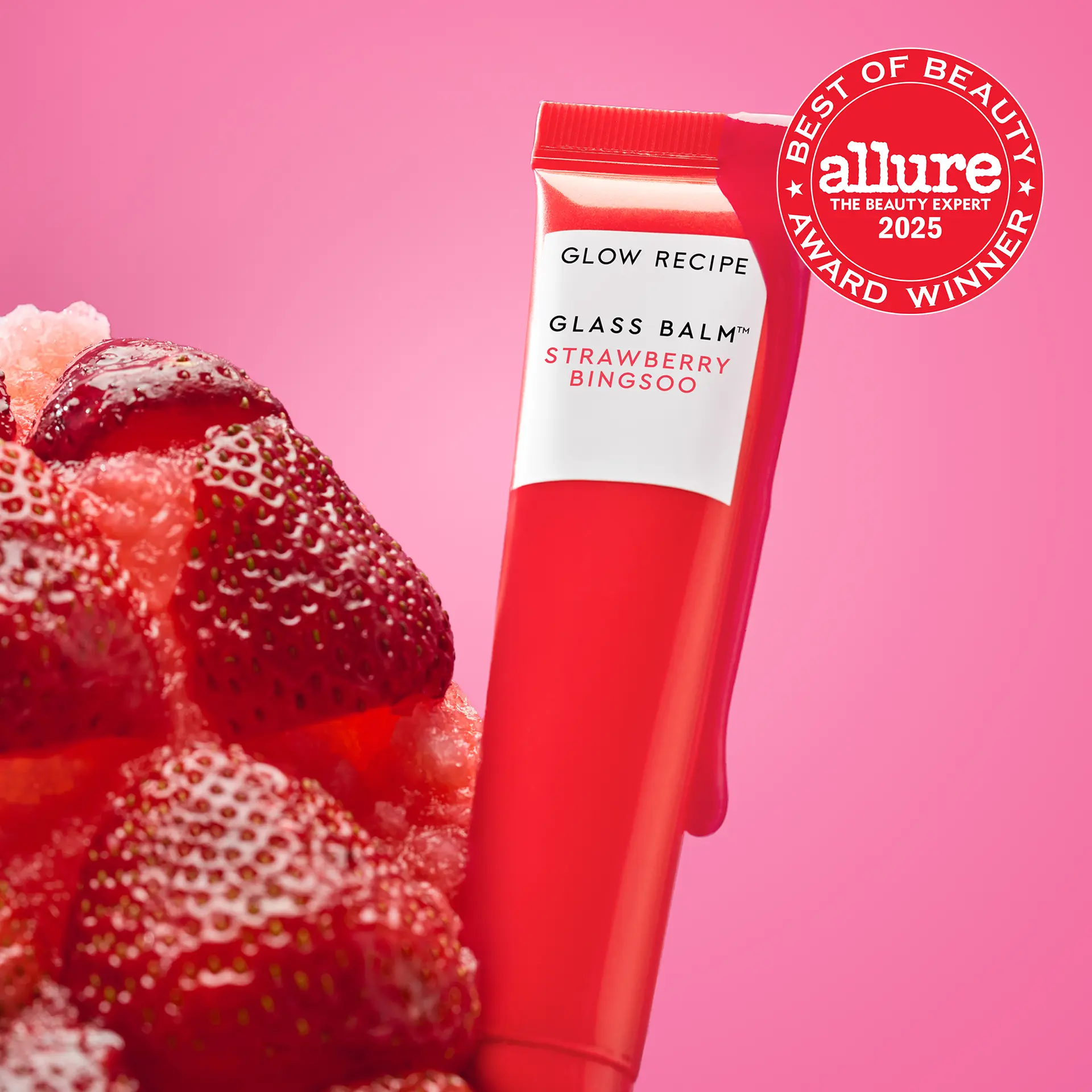 Strawberry Bingsoo (Sheer Pinky-Red)