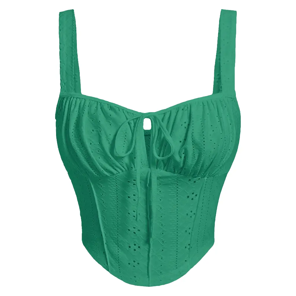 Stylish Lace Corset Bustier Top