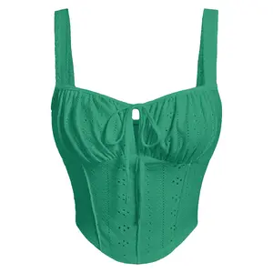 Stylish Lace Corset Bustier Top