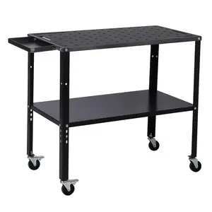 GARVEE Welding Table - GARVEE Steel Welding Table 36"x19", 1200lbs Load Bearing, Steel Construction