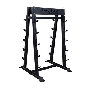 Fixed Barbell and Curl Bar Rack for Home Gym Equipment