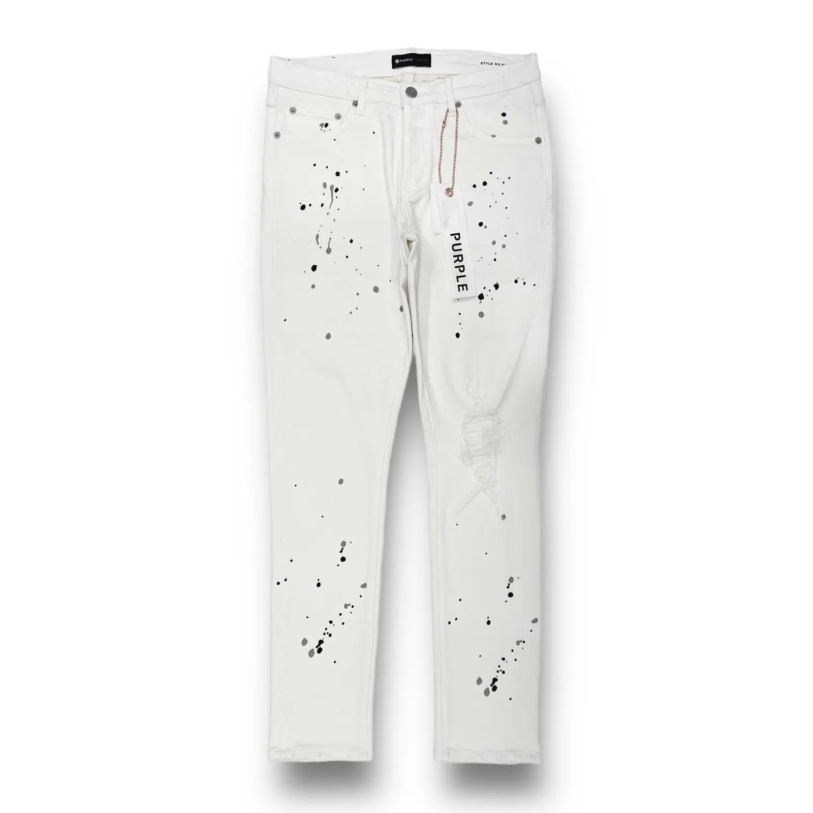PURPLE- P001- Optic White Paint Blowout
