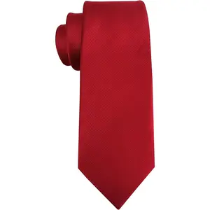 Men's Ties Solid Color Formal Neckties 3.15" (8CM) Black Ties For Men