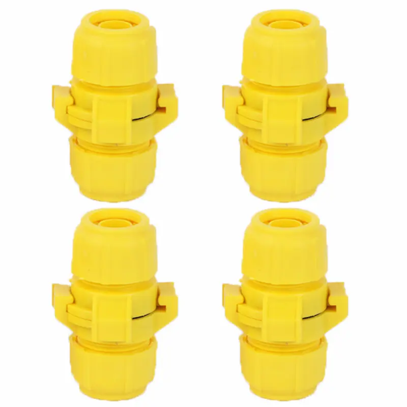4 Pcs 4 Points 6 Points Universal Hose Adapter for Pipe Tubes Quick Connector Connect Repair Garden Watering Wash Car Rotate Buckle Connection