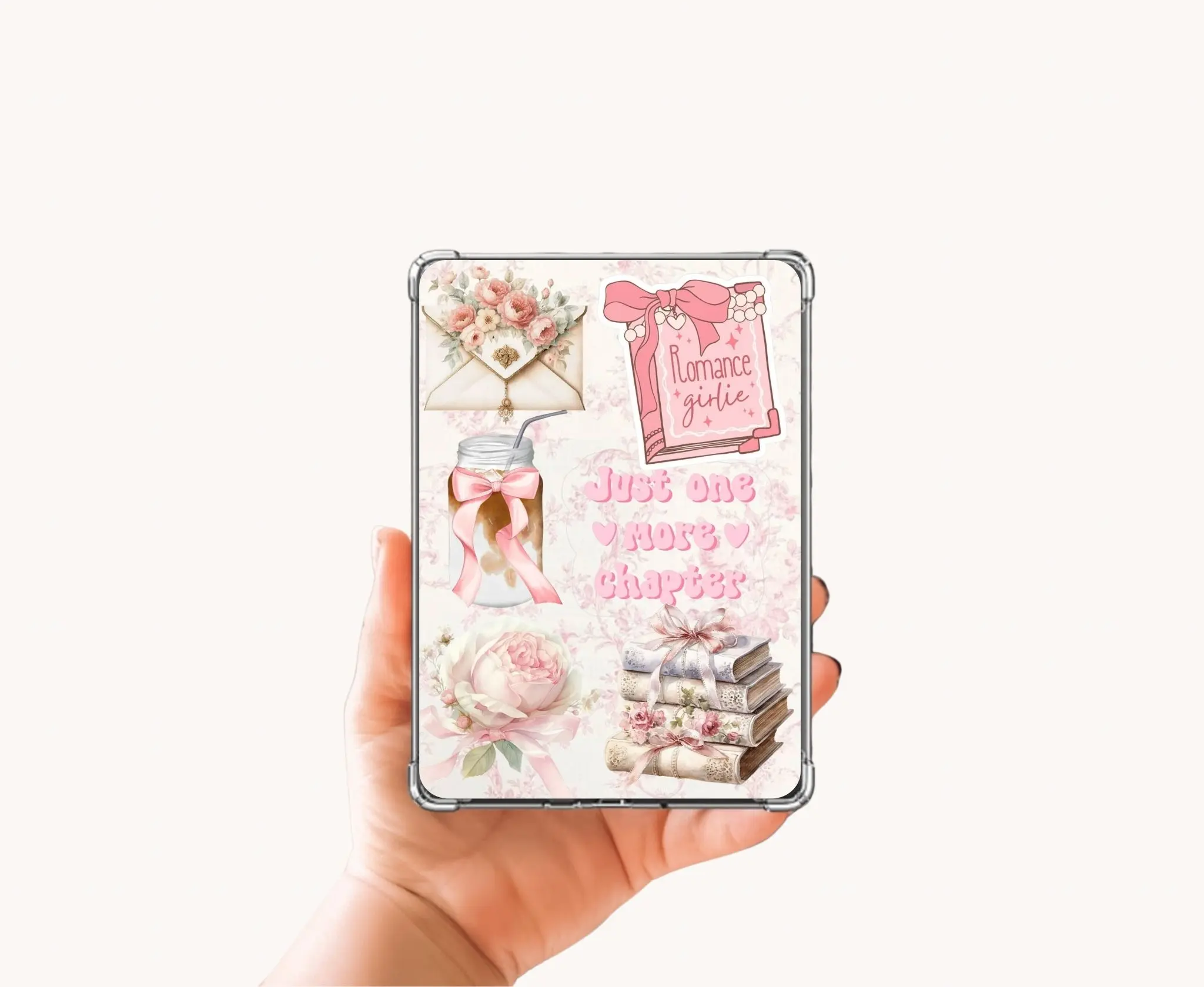Vintage Romance Kindle E-Reader Case Insert