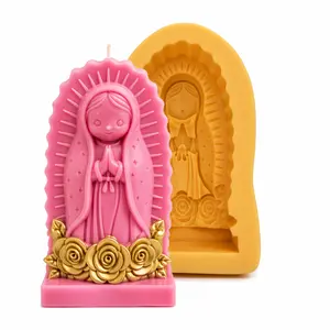 Virgin of Guadalupe silicone mold