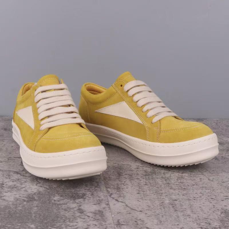 Retro shoes  Men Women Shoes High Street Vintage Luxury Low Lace Up Trainers Skateboard  Genuine Leather  designer Sneakers