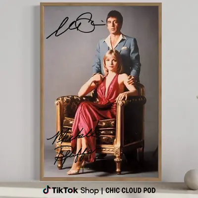 Poster De Tony Montana Y Eñvira TikTok Shop