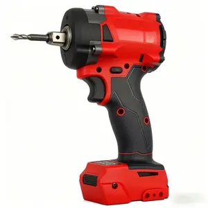 2026New Upgraded Version4 Gears Cordless Impact Wrench for Milwaukee 18V Battery 350N.m 1/2" Brushless Electric Driver Screwdriver Car Tires Power Tools ElectricHousehold ScrewdriverNo Battery