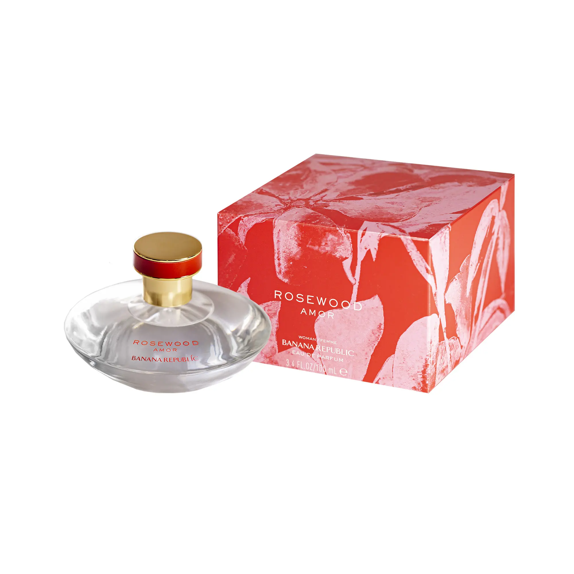 Banana Republic Rosewood Amor Eau de Parfum, a Spicy Citrus and Amber Perfume for Women, Your Signature Scent for Smelling Good, 3.4 fl oz / 100 ml, Perfumes For Women, Women's Fragrance
