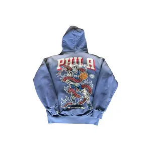 Warren Lotas Philadelphia 76ers 2.0 Hooded Sweatshirt Blue (men) by StockX