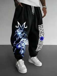 Unisex Graphic Print Casual Pants, Men's Heavyweight Joggers, Women's Fitted Skinnies with Drawstring, Fitness & Streetwear