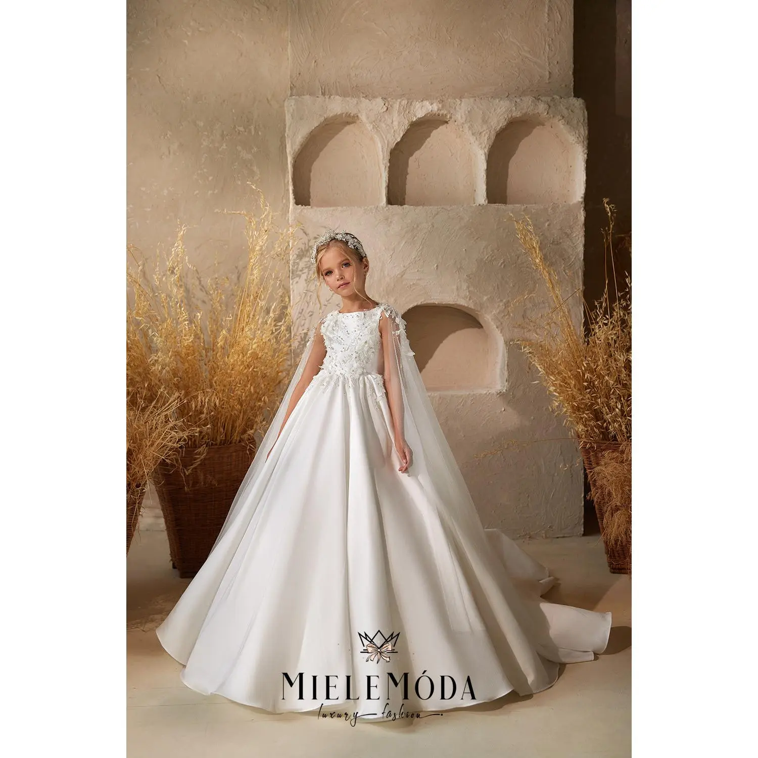 Primrose Couture Flower Girl Communion Dress