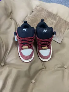 Men's Trendy Canvas Sneakers, Anti-Slip Wear-Resistant Shoes, Casual Low Top Fashion Footwear, Size 50 Wine Comfortable Board Shoes