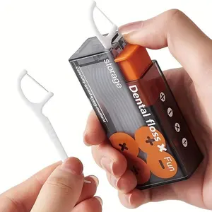 Automatic Toothpick Storage Box and Dispenser Sleek Lighter Style Design for Home Travel Use Compact Lightweight Toothpick Holder