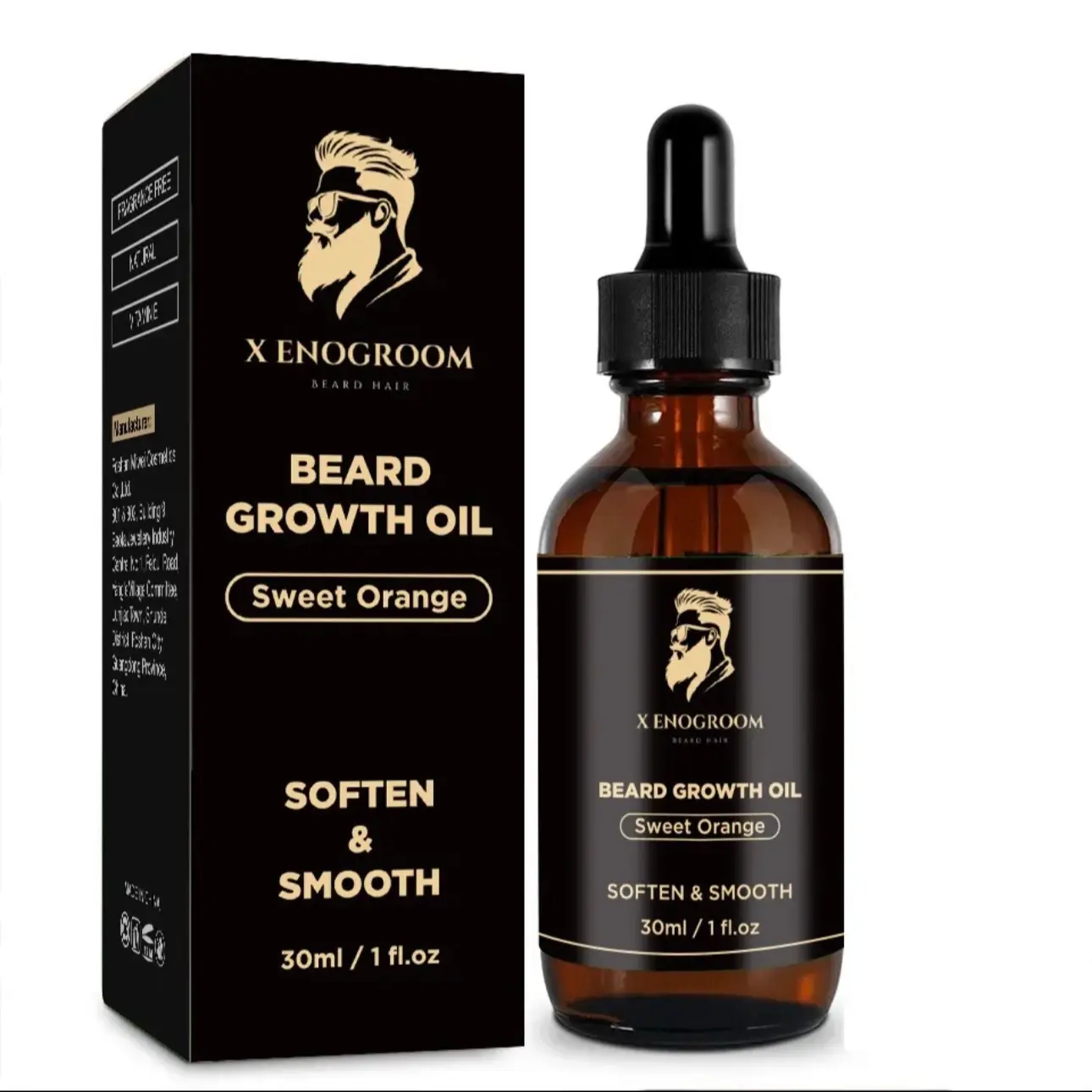 XenoGroom Beard Oil - Premium Blend for Modern Gentleman - Comfort