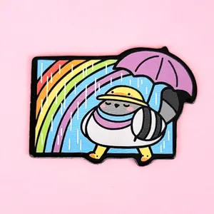 Rainy Day Poe Magnet