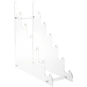 Plymor Clear Acrylic 6-Tier Display Easel