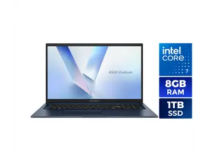 ASUS Vivobook 17 Laptop - 17.3" FHD Display - Intel Core 7 150U - 8GB RAM - 1TB SSD - Windows 11 Home - Quiet Blue - F1704VAP-NB71