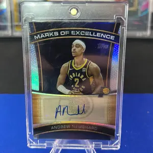 Andrew Nembhard — 2025-2026 Topps Flagship Marks Of Excellence Auto