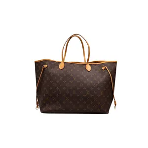 Pre-owned Louis Vuitton Canvas Tote Bags Monogram Neverfull GM Tote Bag (JMG00041)
