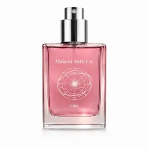 Lina - Rhubarb, lychee, and Turkish rose wrapped in cashmere woods and musk | Extrait de Parfum, Women | 100 ML / 3.4 OZ