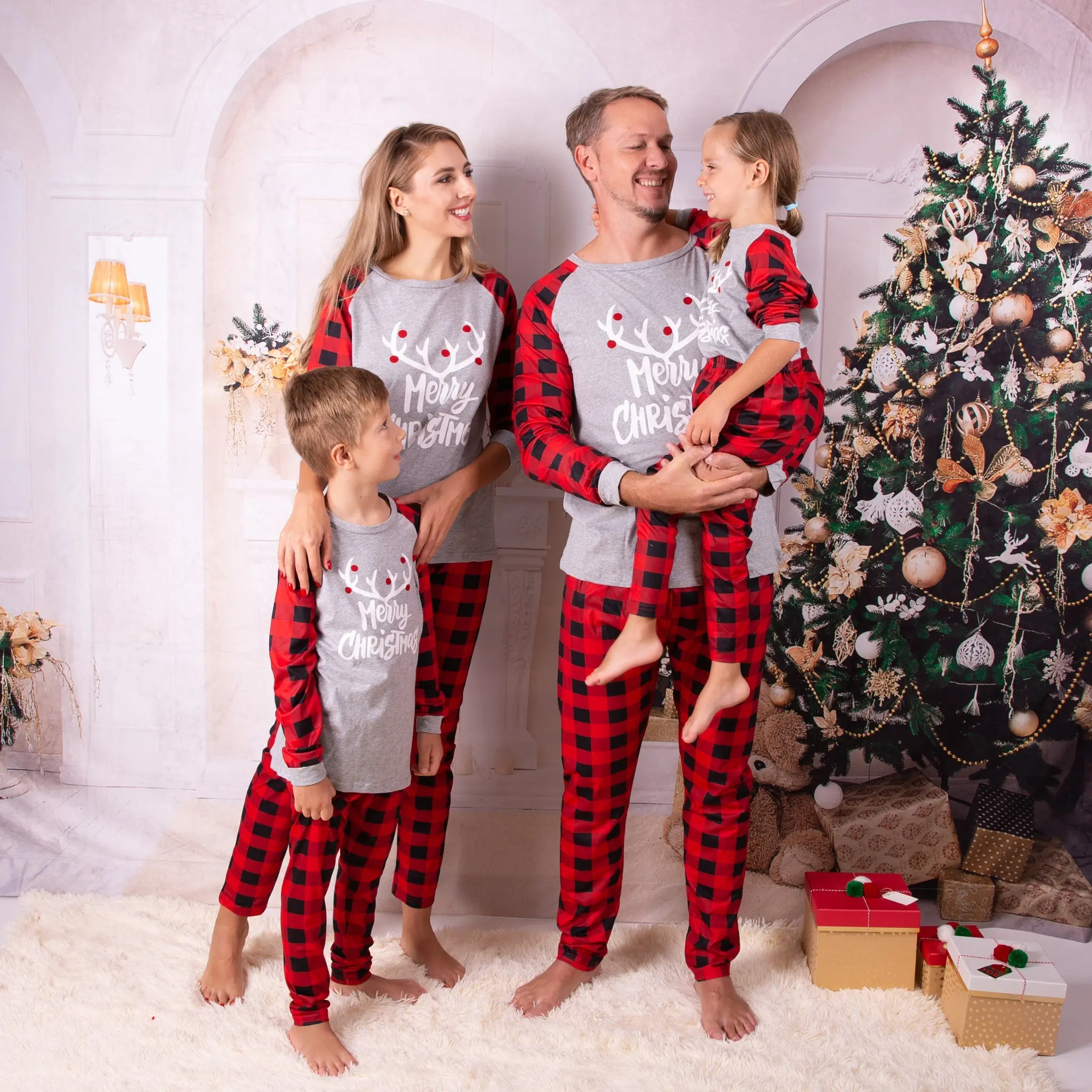 Merry Christmas Family Matching Pajamas