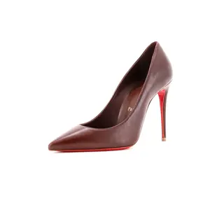 Pre-owned Christian Louboutin Women's Kate Pumps Leather 100 by Rebag