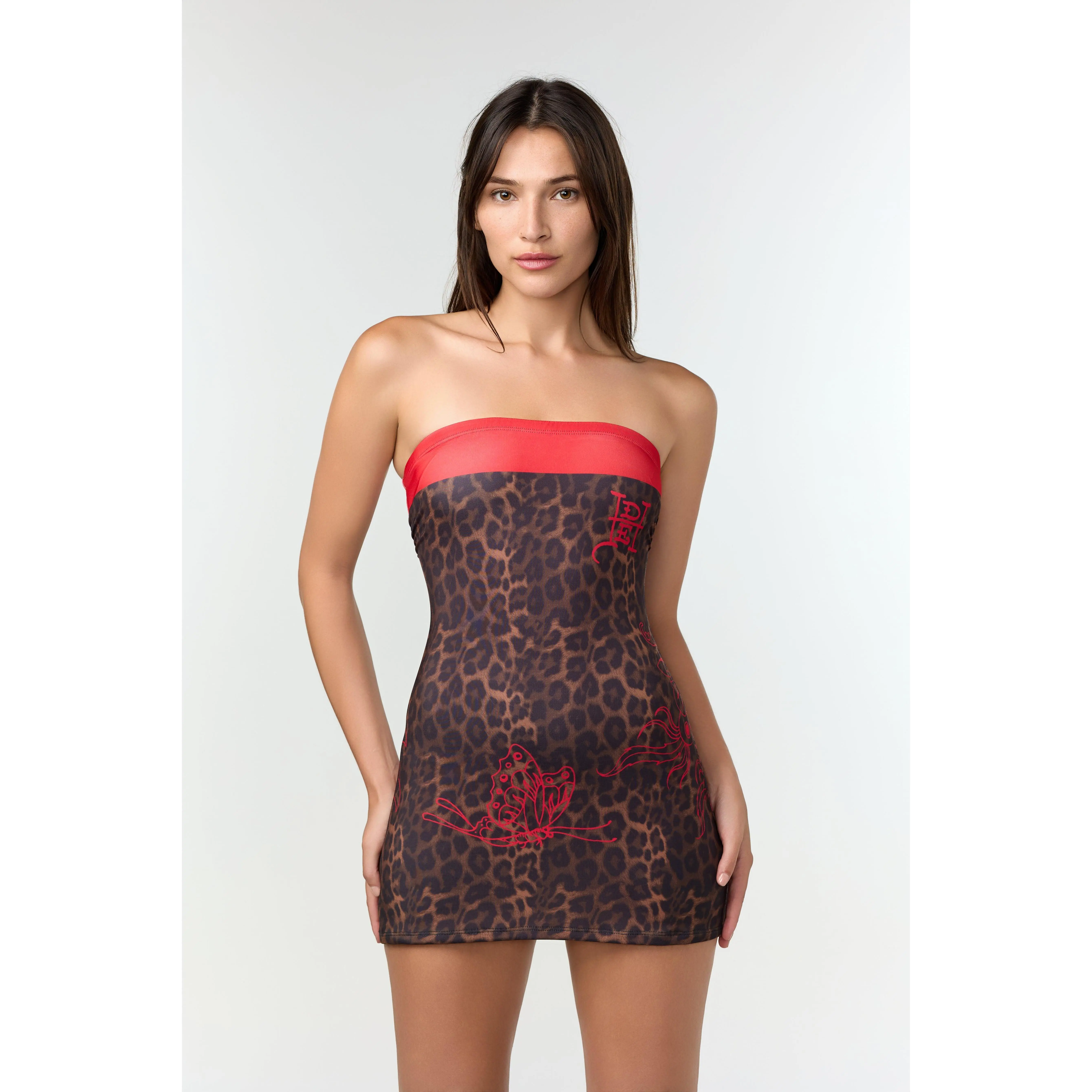 ED HARDY CHEETAH'- BIKINI DRESS