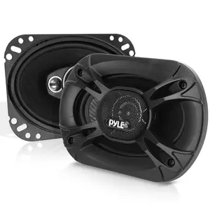 3-Way Car Stereo Speakers 400W Low Distortion 6"x8" Black 3-Way Car Stereo Speakers 400W Low Distortion 6"x8" Black