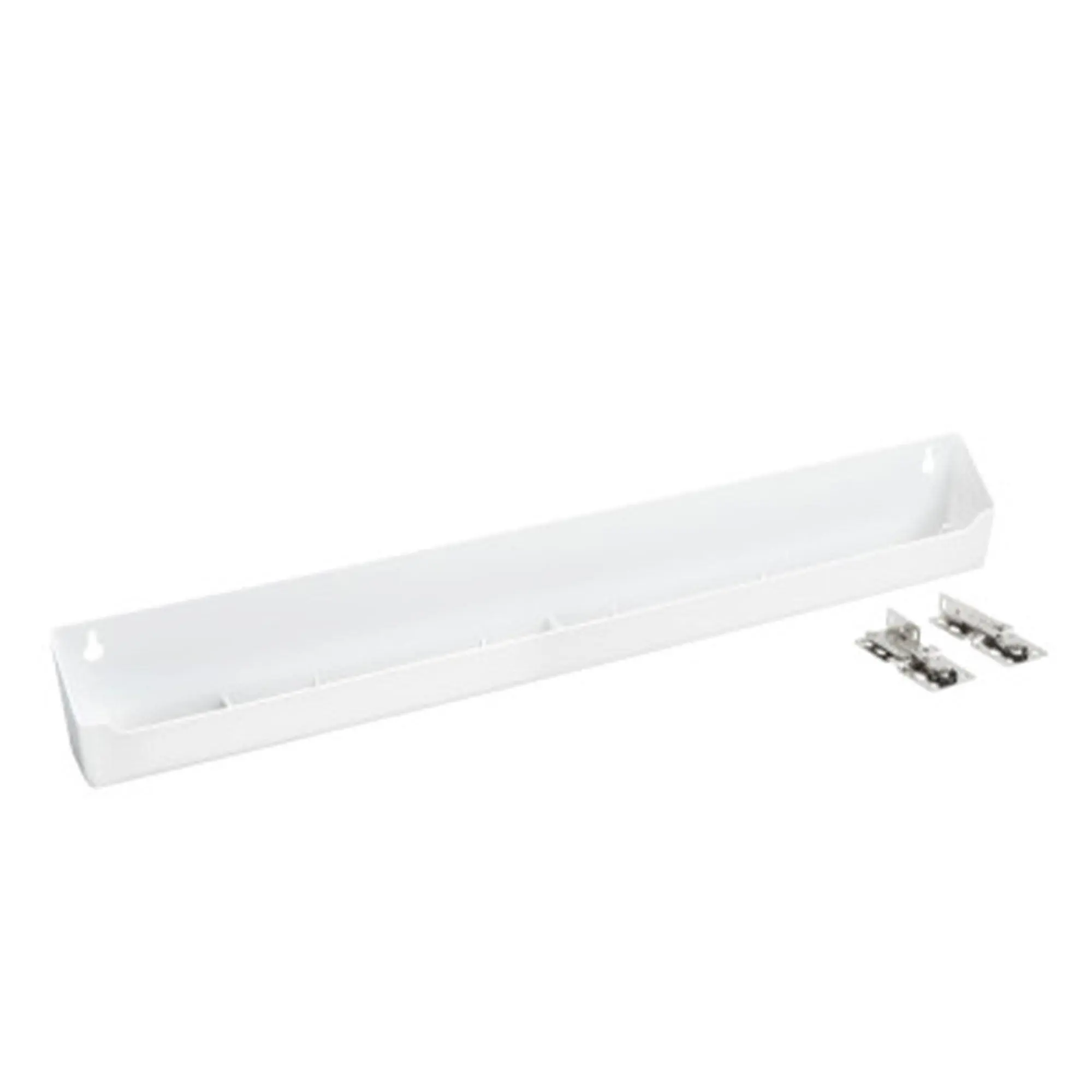 Rev-A-Shelf 24 Inch Kitchen TipOut Tray Polymer, Plastic, White, LD-6591-24-11-1