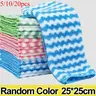 Coral Fleece Dish Cloths Set (20/10/5pcs), Dishwashing Cloth, Dishcloths for Washing Dishes, Soft Cleaning Towel, Kitchen Cleaning Towels, Non-Greasy Non-Shedding, Ideal for Kitchen & Household Cleaning, No Electricity Required