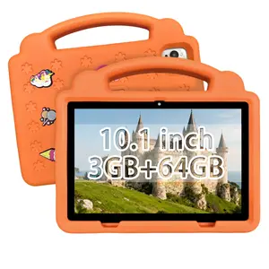 10.1 Inch Android 12 Learning Entertainment Tablet with 64GB ROM Expandable to 1tb, Parental Control Mode, WiFi, Includes Case, Multi-Functional Gift for Boys and Girls